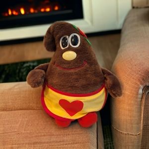 Vintage 1984 Nestle Co SEMI-SWEETIE 9" Plush Stuffed Chocolate Chip Animal GUC